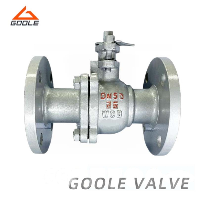 2 PCS Cast Steel Floating Split Body Side Entry Ball Valve