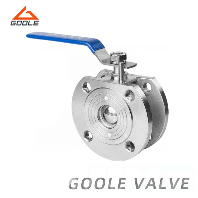 Handle Operated Forged Steel Wafer Type Ball Valve