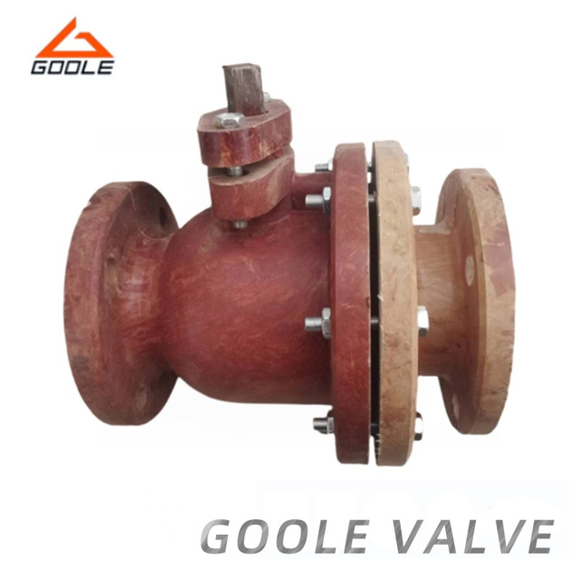 Resin Corrosion-Resistant Splited Fiberglass Ball Valve