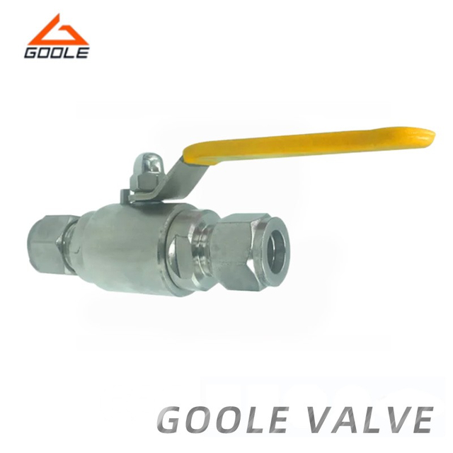 High Pressure Movable Joint External Threaded Gas Source Ball Valve
