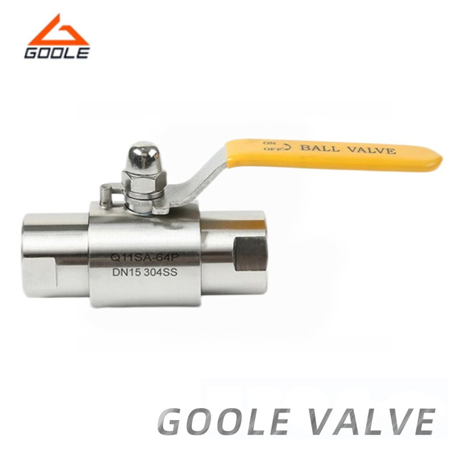 High Pressure Movable Joint Internal Thread Gas Source Ball Valve