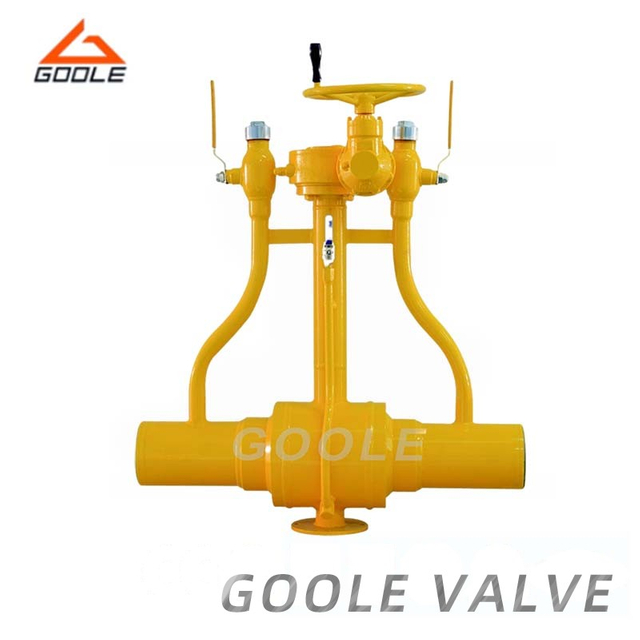 150lb/300lb/600lb/900lb Full Bore Discharging Type Fully Welded Ball Valve