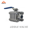 3PC High Pressure Forged Steel Floating Ball Valve