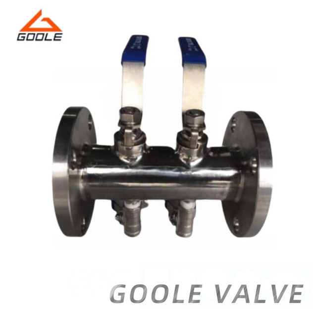Double Block And Bleed Valve Threaded X Welded Dbb/SBB Ball Valve