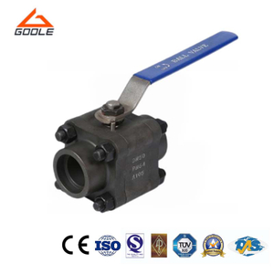 3 PCS High Pressure Forged Steel Ball Valve