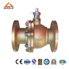Brass/Bronze/Gunmetal Flanged Split 2 PCS Body Design Floating Ball Valve