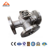 L Shaped Three-Way Floating Ball Valve