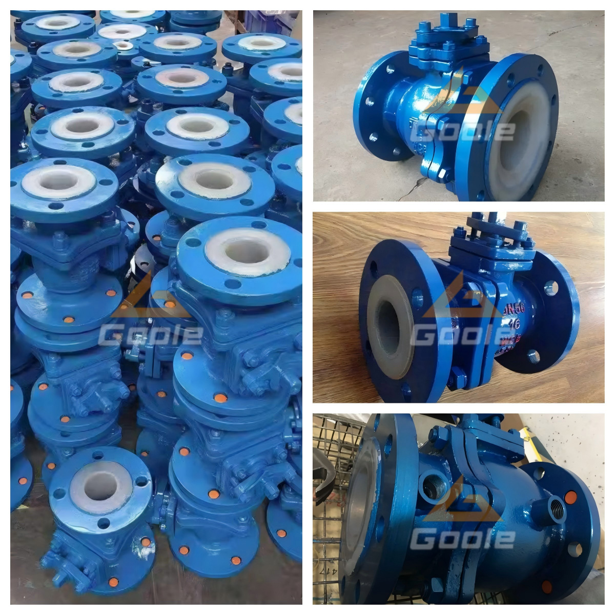 ANSI PTFE PFA衬氟球阀