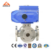Electric Actuated Forged Stainless Steel Four Way Multi-Type Floating Ball Valve