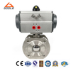 Pneumatic Stainless Steel Wafer Type Ball Valve