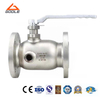 1PC Full Jacketed Flanged Floating Ball Valve