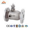Integrated Body Steam Jacketed Flanged Ends Floating Ball Valve