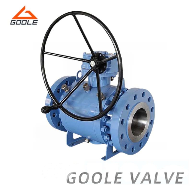 Gear Operated Actuated Forged Steel Ball Valve
