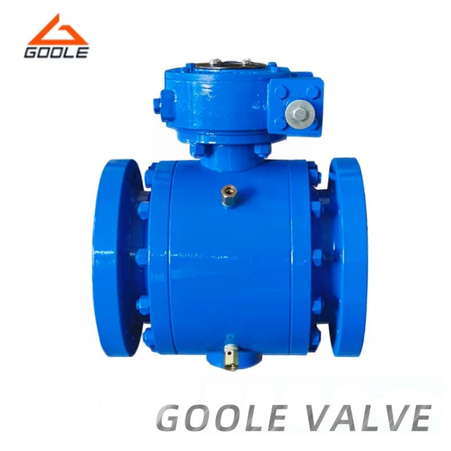 3 PCS Forged Steel Trunnion Mounted Ball Valve