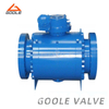 3PCS Reduced Bore Forged Trunnion Ball Valve