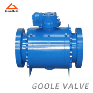 3PCS Reduced Bore Forged Trunnion Ball Valve