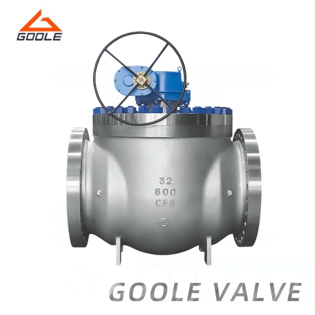 Forged Steel Top Entry Trunnion Mounted Ball Valve
