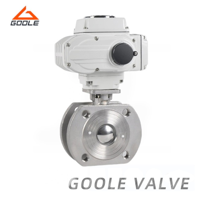 Electric Thin Wafer Type Ball Valve