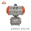 Pneumatic Forged Stainless Steel Threaded Ball Valve