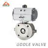 Pneumatic Short Type Jacketed Floating Ball Valve