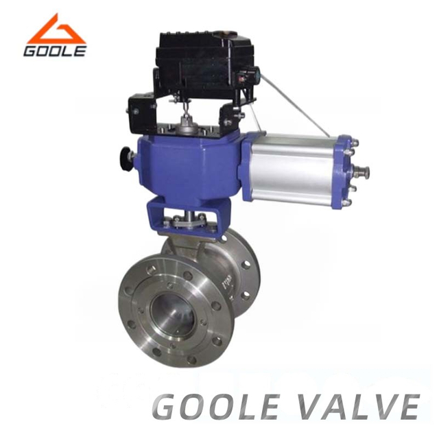 Pneumatic V Type/Segment Type Control Ball Valve