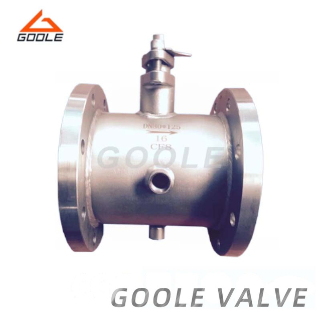 1 Piece Integrated Body Steam Jacket Ball Valve