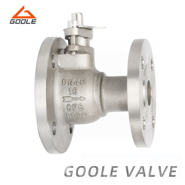 Stainless Steel Flanged Variable Diameter Tank Bottom Discharge Ball Valve