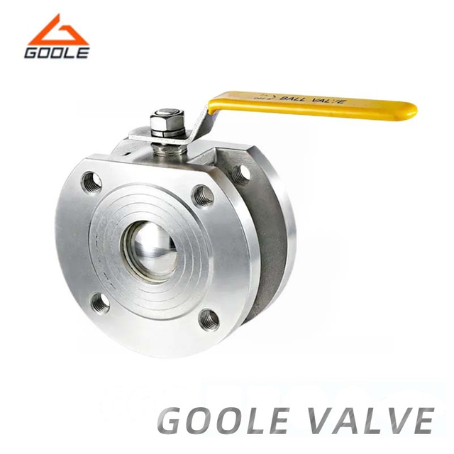 Manual Operated Forged Steel Wafer Type Ball Valve