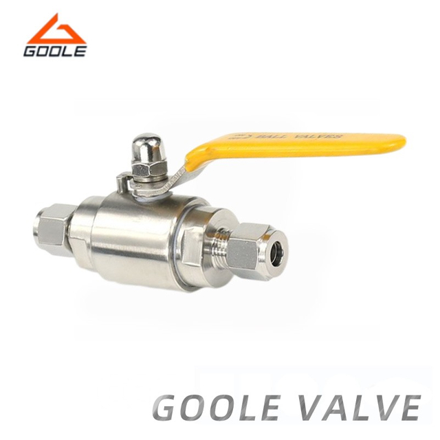 High Pressure Movable Joint External Threaded Gas Source Ball Valve