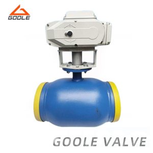 Electric Actuated Fully Welded Ball Valve