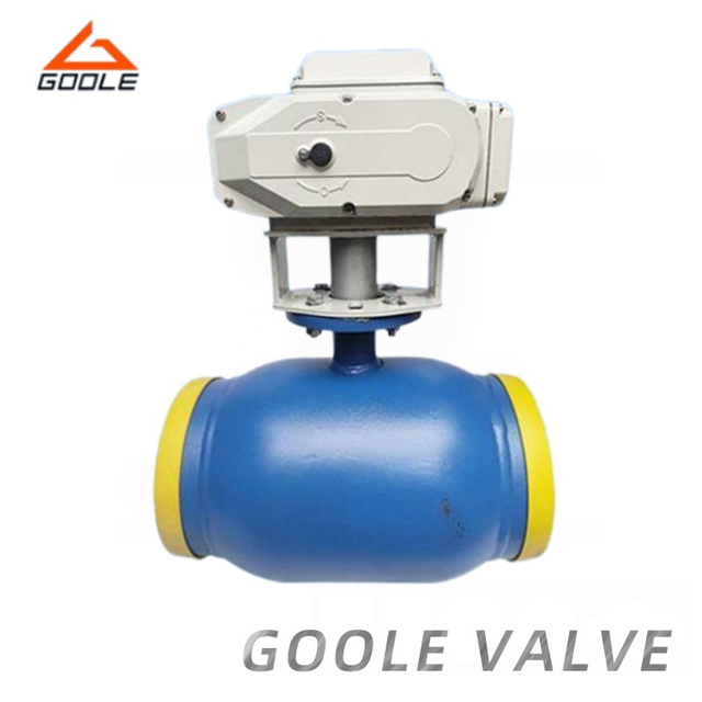 Electric Operated Fully Welded Ball Valve