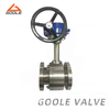 Gear Operated Forged Steel Butt Welded Floating Ball Valve with Extended Lever