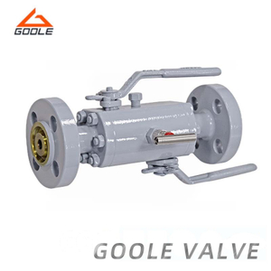 Double Block and Bleed Lever Operated/Trunnion Dbb Ball Valve