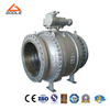 150lb 3 PCS Cast Steel Trunnion Ball Valve
