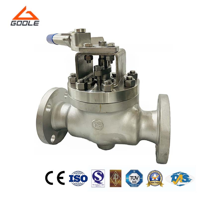 Spring Return Investment Casting Ball Valve