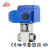 Electric Operated High Pressure Threaded Ball Valve