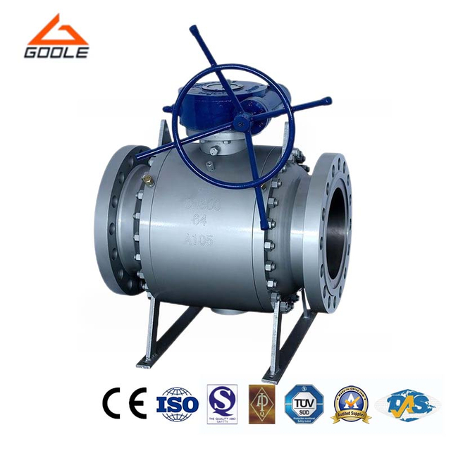 3PCS Handwheel Actuated Forged Steel Ball Valve