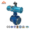 Pneumatic 3PCS High Pressure Forged Trunnion Ball Valve