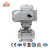 Electric Three Pieces Socket Welded Threaded Ball Valve