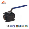 3 PCS High Pressure Forged Steel Ball Valve