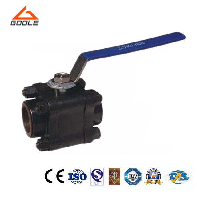 3 PCS High Pressure Forged Steel Ball Valve