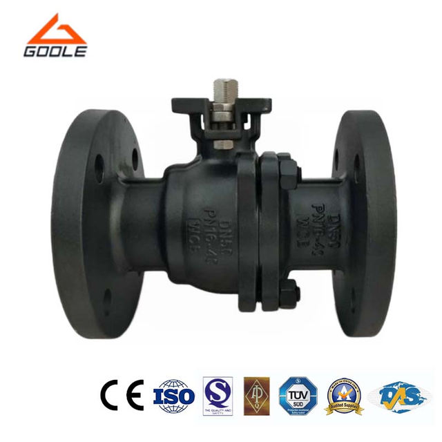 Carbon Steel Flanged Split Body Floating Ball Valve