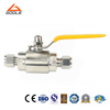 Stainless Steel High Pressure Movable Joint External Thread Gas Source Ball Valve