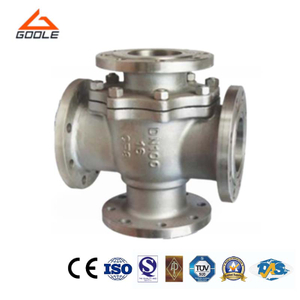 Forged Steel Four Way Multi Port Floating Ball Valve