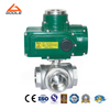 Electric Stainless Steel 1000wog Threaded 3-Way Ball Valve