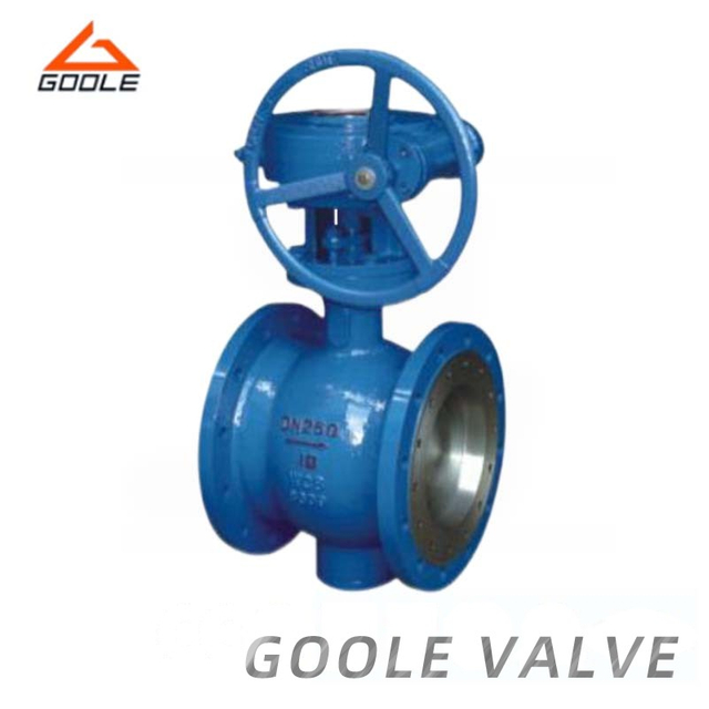 Forged Gear Operated Top Entry Eccentric Half Ball Valve