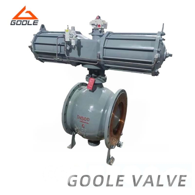 Pneumatic Top Entry Hemisphere Ball Valve