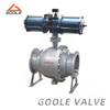 Pneumatic Actuated Forged Steel Flanged Trunnion Ball Valve