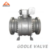 3PCS Standard Port Forged Trunnion Ball Valve for Consistent Performance