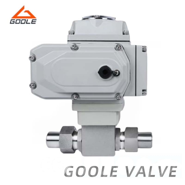 Electric Operated High Pressure Welded Ball Valve